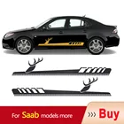 Автомобильные боковые наклейки, полосы кузова, Виниловая наклейка, автомобильный Стайлинг для Saab 91 92X 93 Hirsch 93X 94X95 Hirsch 97X99 900 900S 9000 Aero X