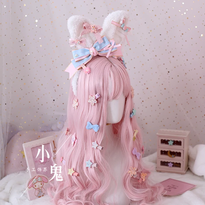 Милая мягкая Мини-заколка для волос в форме сердца девочек аксессуар стиле