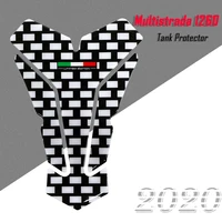 for ducati multistrada 12601260 s accessories motorcycle stickers 3d gas fuel cap tank pad protector decoration decal