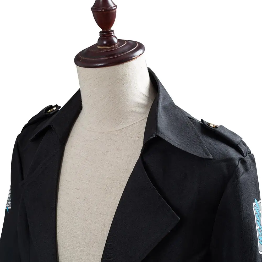 Экспресс-доставка Обувь для косплея по аниме атака на Титанов Косплэй костюм Levi