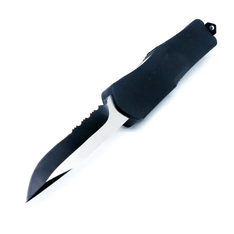 drop serrated MIT Troodotfne Big A07 самозащита с помощью складной карманный нож охотничий нож сувенирные ножи фиксированный нож с лезвием - Цвет: drop serrated