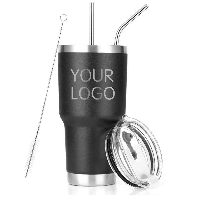 Настраиваемая бутылка для воды 30 унций Высококачественная кружка из нержавеющей