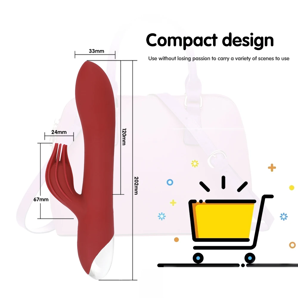 Силиконовый водонепроницаемый кролик вибратор 10 скоростей фаллоимитатор GSpot