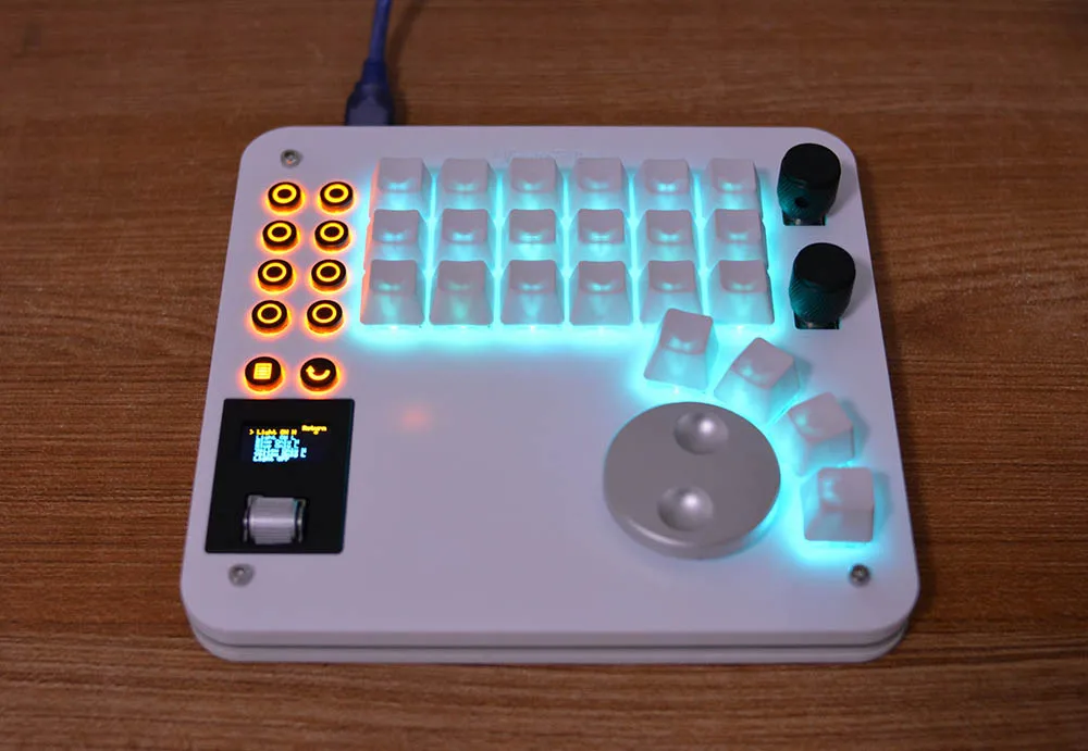 USB Pr Editing oled-экран, клавиатура, премьера, финальная резка, горячий ключ, вишневый переключатель, механическая клавиатура для видеомонтажа vegas pro