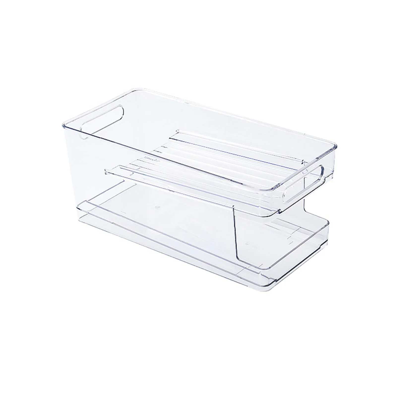 

Креативный двухуровневый прозрачный контейнер для хранения, консервированный контейнер для хранения, двухуровневый домашний шкаф для хра...