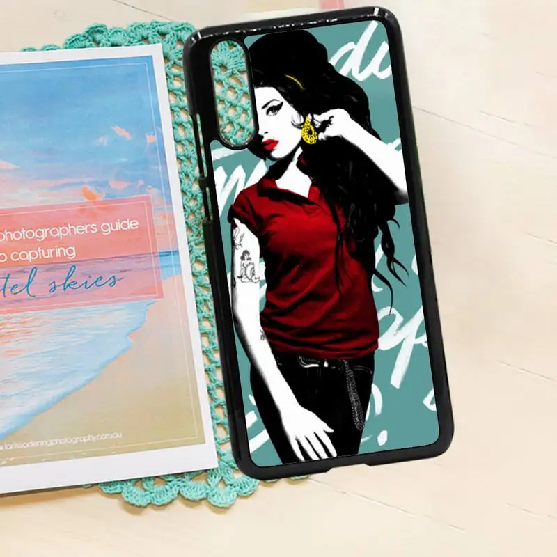 

Amy Winehouse Uk Girl Singer Art luxury Phone Case PC for iPhone 11 12 pro XS MAX 8 7 6 6S Plus X 5S SE 2020 XR