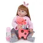 Реалистичная кукла-реборн KEIUMI, 23 дюйма, полностью виниловое тело, для новорожденных, милая Водонепроницаемая кукла, детская игрушка, рождественские подарки