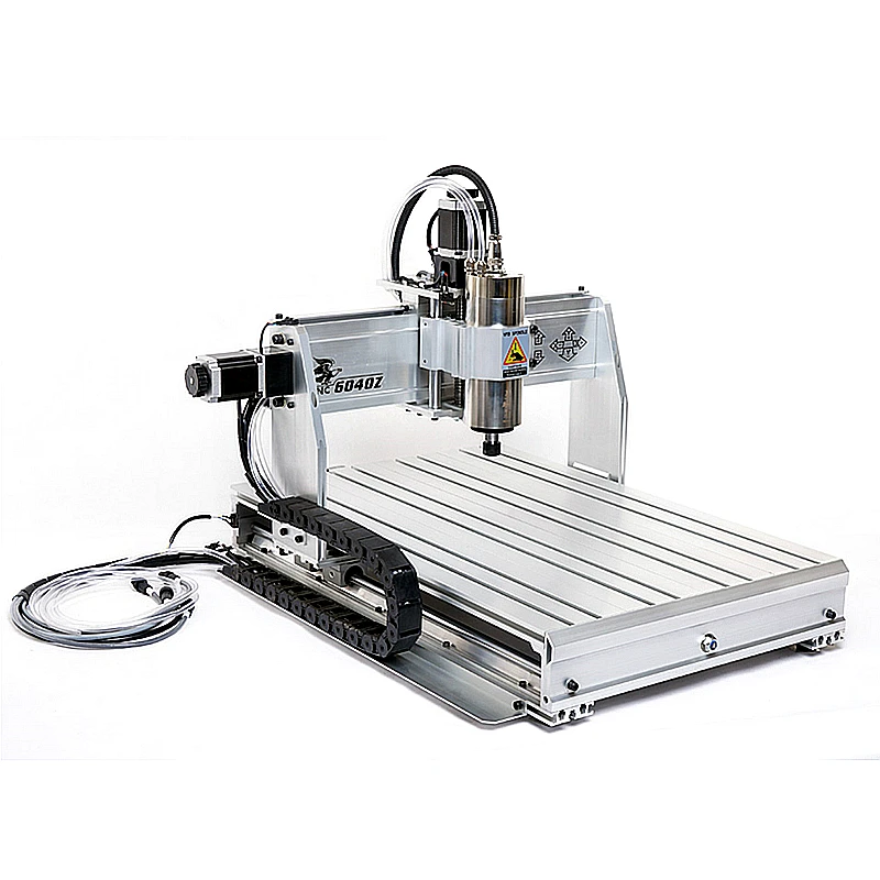 

2200w CNC 6040 4 axis CNC milling machine metal wood carving woodworking engraving machine cnc router engraver with cutter bit