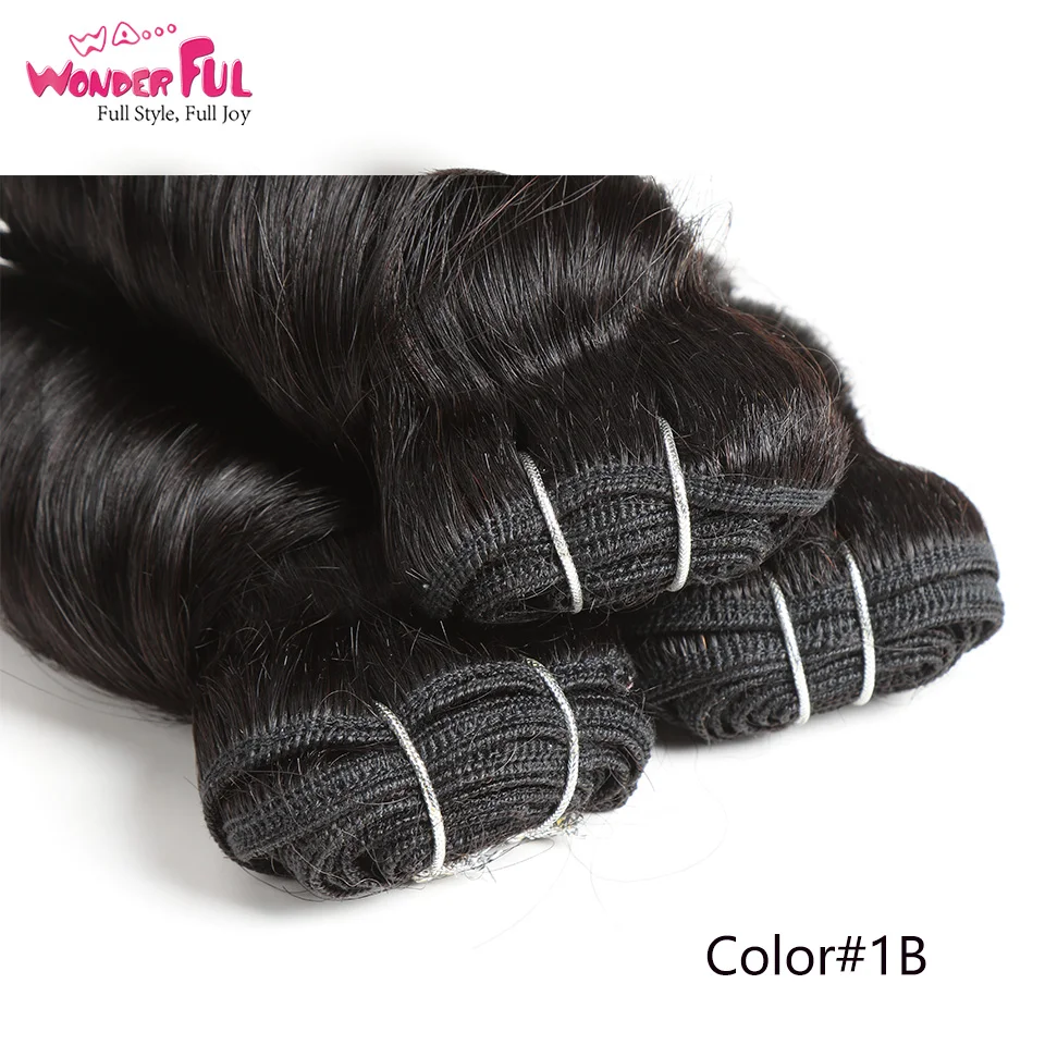 3 шт./лот романтические вьющиеся волосы бразильские с двойным рисунком волнистые