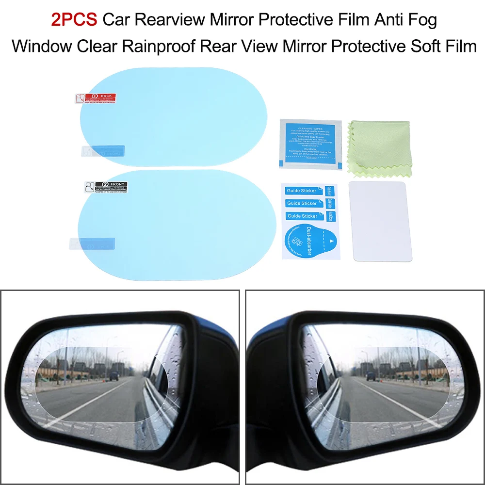 Car Rearview Mirror Waterproof Anti-Fog Rain-Proof Film For Skoda Superb Octavia A5 2 Fabia Rapid Citroen C4 C5 C3 Grand Picasso |