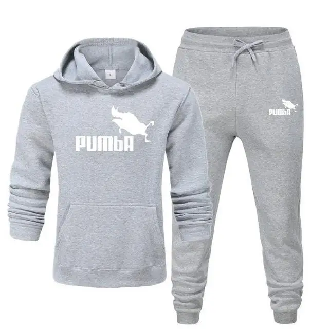 

Winter 2020 2 Pieces Sets Tracksuit Men Hooded Sweatshirt+pants Pullover Hoodie Sportswear Suit Casual Mens Clothes Ropa Hombre