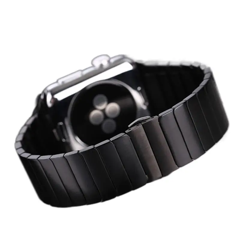 

Ремешок из нержавеющей стали для Apple watch 7 5 6 3 4, люксовый браслет для iWatch 7, 41 мм 45 мм 44 мм 40 мм