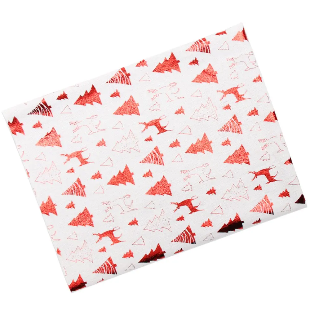 Винтажная Джутовая Ткань IBOWS 45*150 см льняной Рождественский Санта-Клаус для