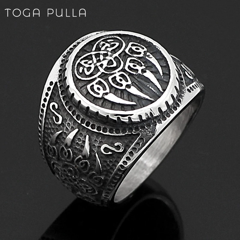 Скандинавский Викинг кольцо в стиле ретро для мужчин и женщин амулет с кельтским