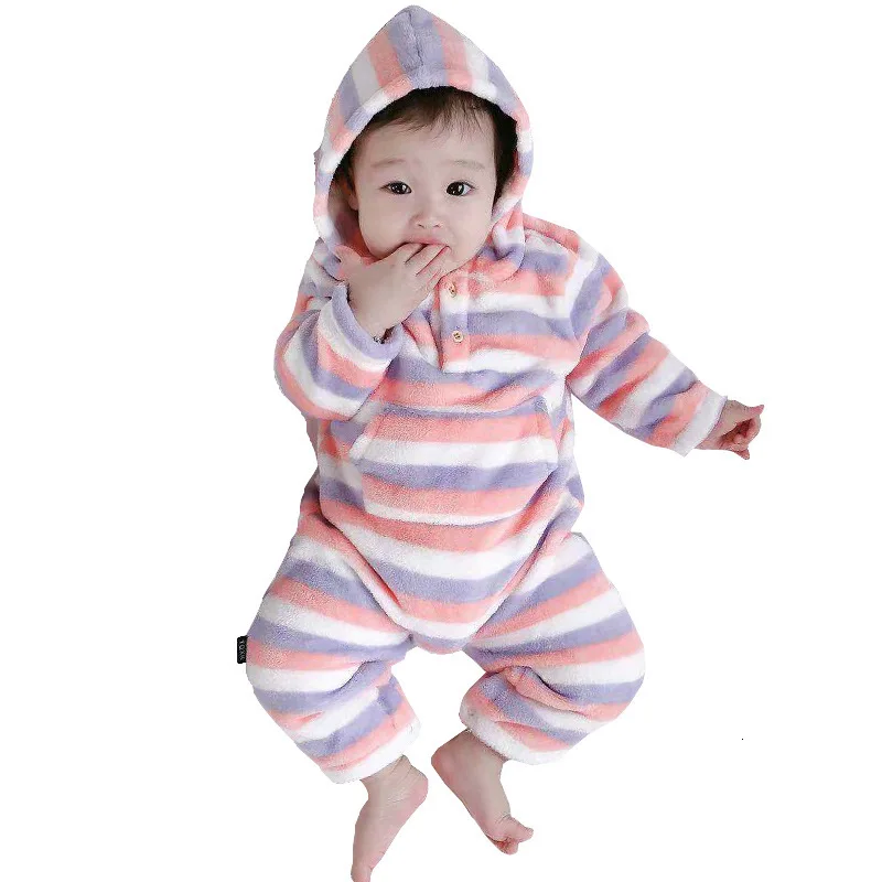 2019 осенне-зимняя одежда для новорожденных унисекс комбинезоны мальчиков Детский