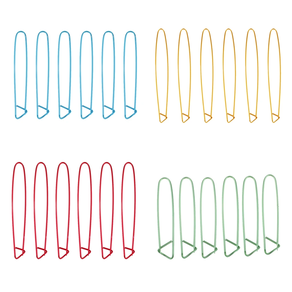 6 шт. вязанный крючком держатель для стежка безопасные булавки вязанные идеи