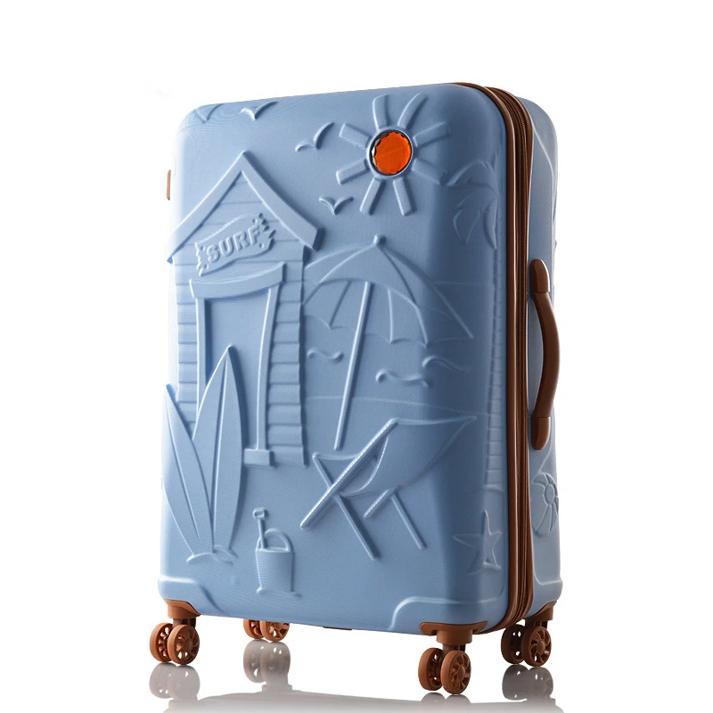 Новинка модный Расширенный чемодан на колесиках для мужчин и женщин 19 дюймов 25 29