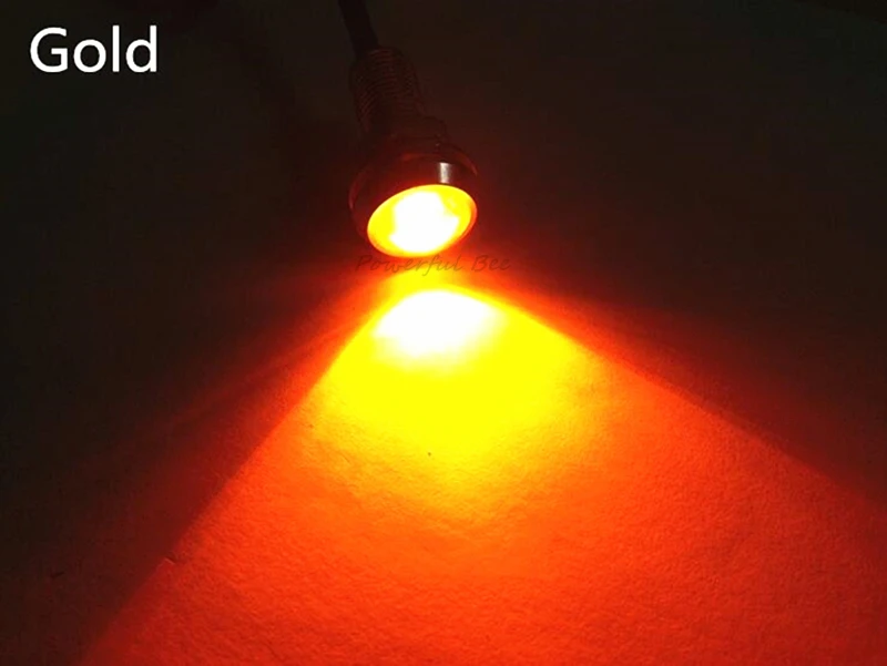 2 x светодиодный водонепроницаемый hawkeyes DRL D18mm белый цвет красный желтый синий