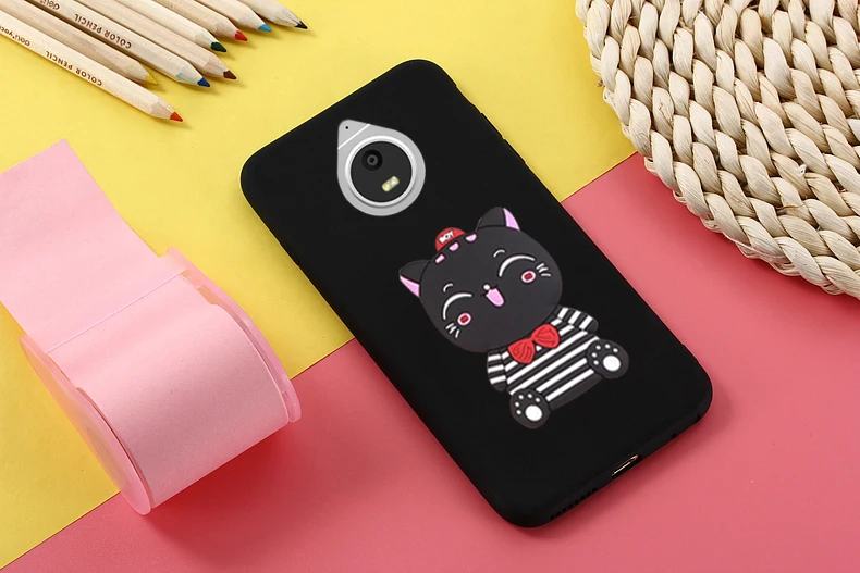 Силиконовый чехол TRISEOLY с единорогом для Motorola Moto E4, европейская версия, чехол для телефона Moto E 4 Plus, ЕС, 3D мультяшная лошадь, оболочка, Funda