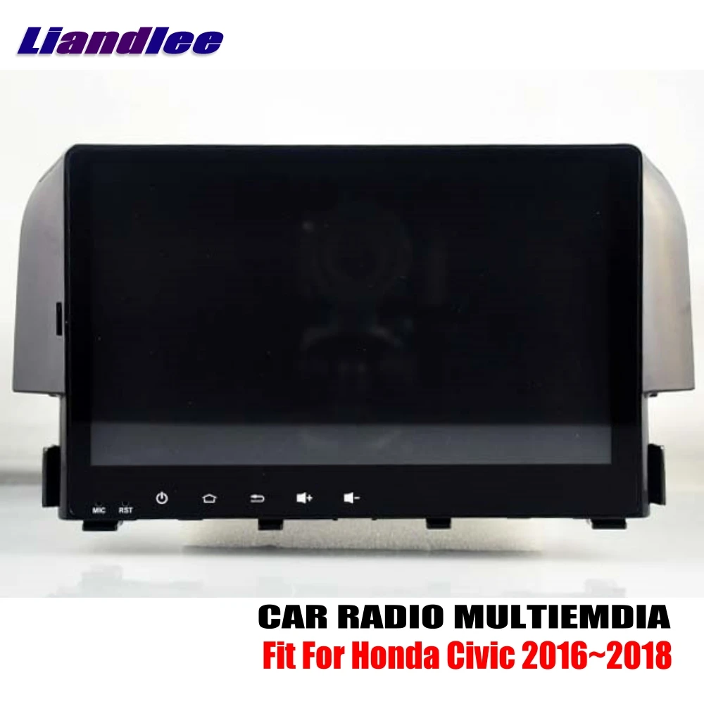 Liandlee для Honda Civic 2016 ~ 2018 Android автомобильный радиоплеер GPS навигация карты камера OBD