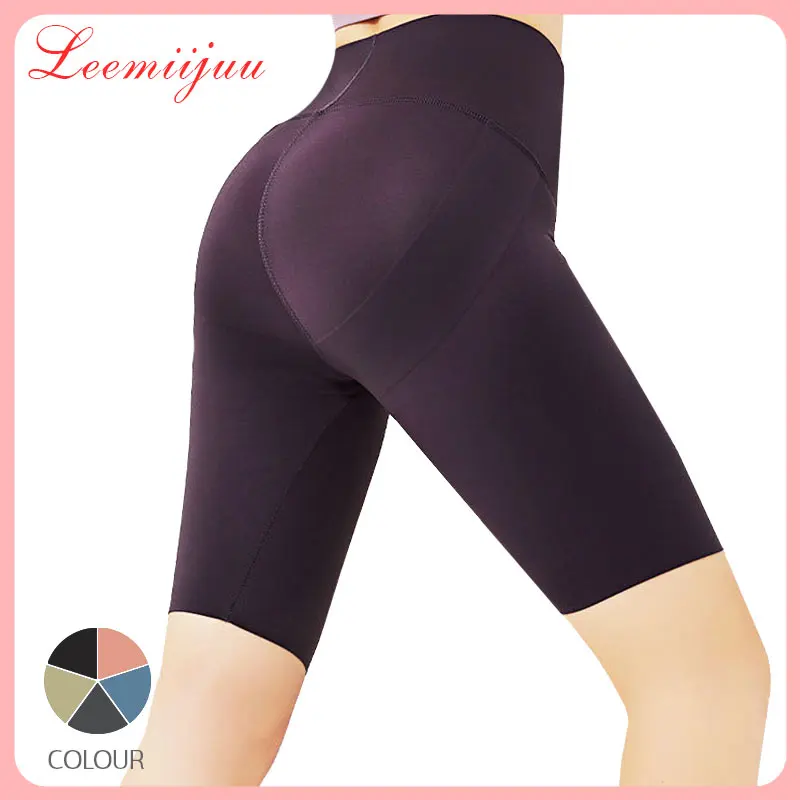 

LEEMIIJUU Workout Fitness Shorts High Quality Seamless Yoga Sports Shorts Women Cycling Shorts Biker Fitness Woman Workout Short