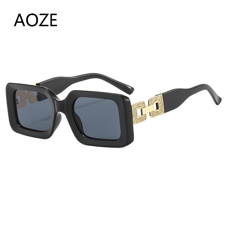

Новинка 2021 Женские квадратные солнцезащитные очки роскошный бренд модная металлическая цепочка модные женские классические солнцезащитн...