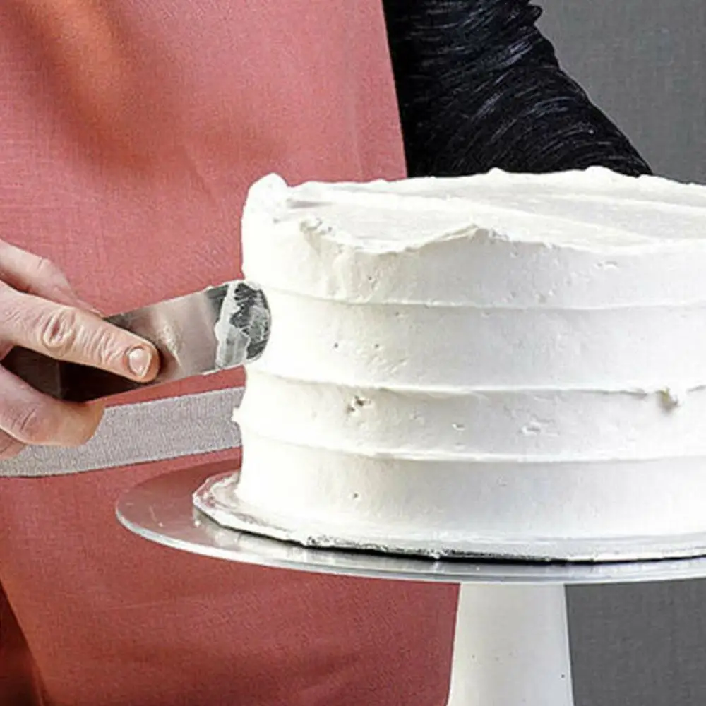 3 шт./компл. Пластик ручка Сталь крем торт украшения шпатель Ножи выпечки