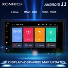 Автомобильный радиоприемник, 2 Din, Android 11, DVD-плеер для Audi A4 B6 B7 S4 B7 B6 RS4 B7 SEAT Exeo 2002-2008, мультимедийный GPS-навигатор, головное устройство