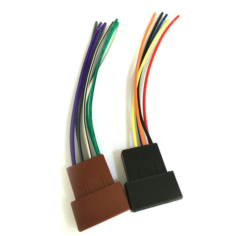 Универсальный автомобильный стерео Женский ISO радио штекер Адаптер кабель