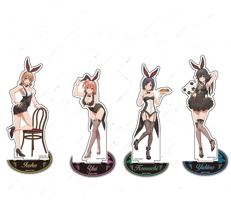 

Anime My Youth Romantic Comedy Is Wrong, As I Expected Yukinoshita Yukino Acrylic Stand Figure Model Plate Cosplay Sexy Gifts
