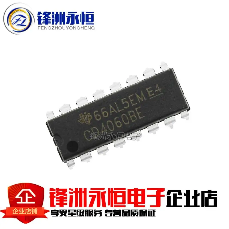 CD4060BE DIP16 CD4060 DIP 4060BE DIP-16 10 шт. | Электронные компоненты и принадлежности