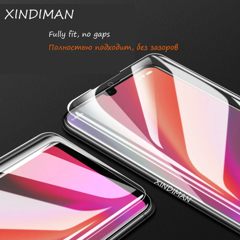 38D Передняя Гидрогелевая пленка для xiaomi Redmi Note6 6pro 7 7pro 8 8pro полная Защита экрана F1