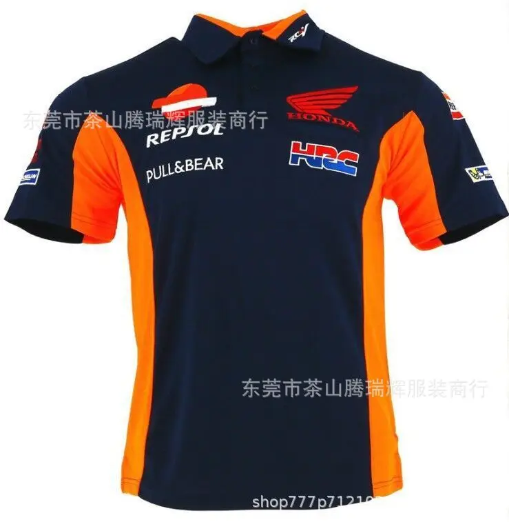 

2021 Speed drop jersey POLO new off-road motorcycle shirt motorcycle riding short-sleeved quick-drying racing T-shirt