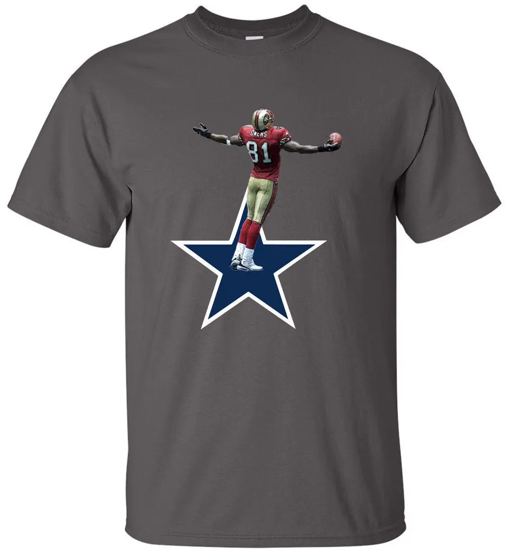 Terrell Owens 49ers ковбои &quotзвезда&quot футболка молодежная и Мужская размеры YS 5XL|Мужские