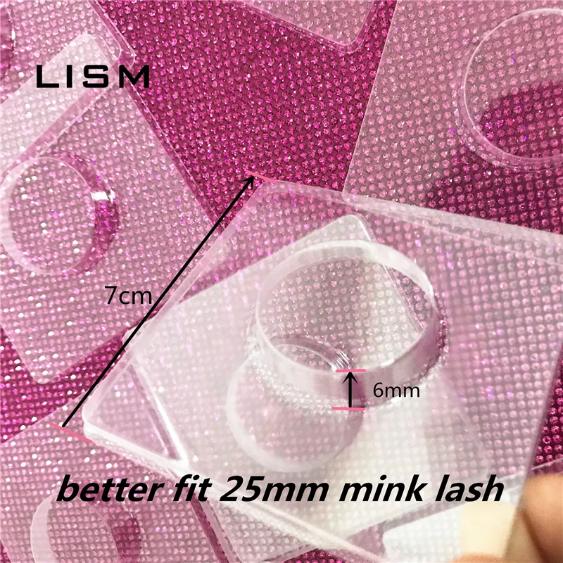 Оптовая продажа 30 шт. коробка для упаковки накладных ресниц прозрачный лоток