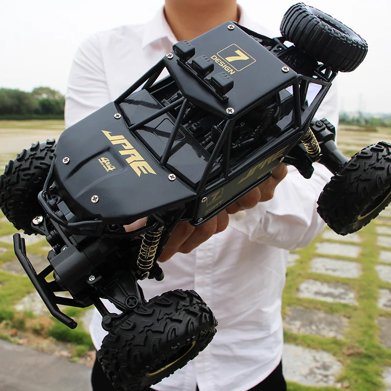 XYCQ RC автомобиль 4WD 2 4 GHz альпинистский 4x4 двойной двигатель Bigfoot с дистанционным