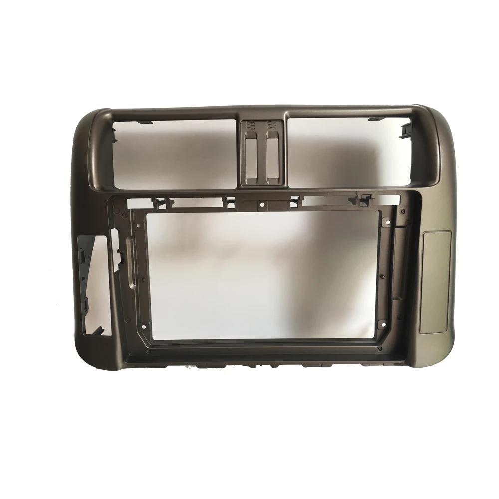 2 din Car radio Center Stereo Audio Radio DVD GPS Plate Panel Frame Fascia Replacement For Toyota Prado 2010-2013 Dash Kit | Автомобили и