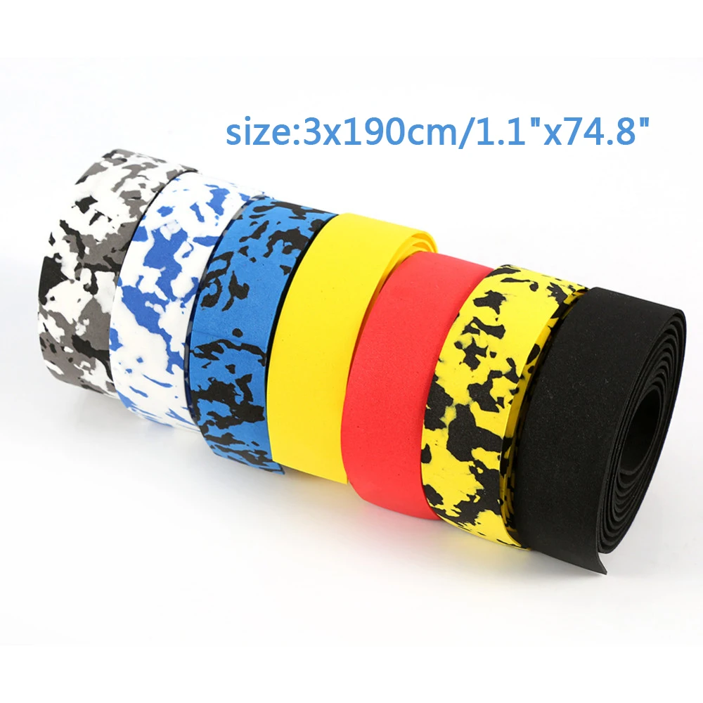 

2Pcs Multi-functional Steering Wheel Cover Tape For Outdoor Bicycle Handlebar Road Bike Cycling Handle Non-slip Belt Rubber Tape