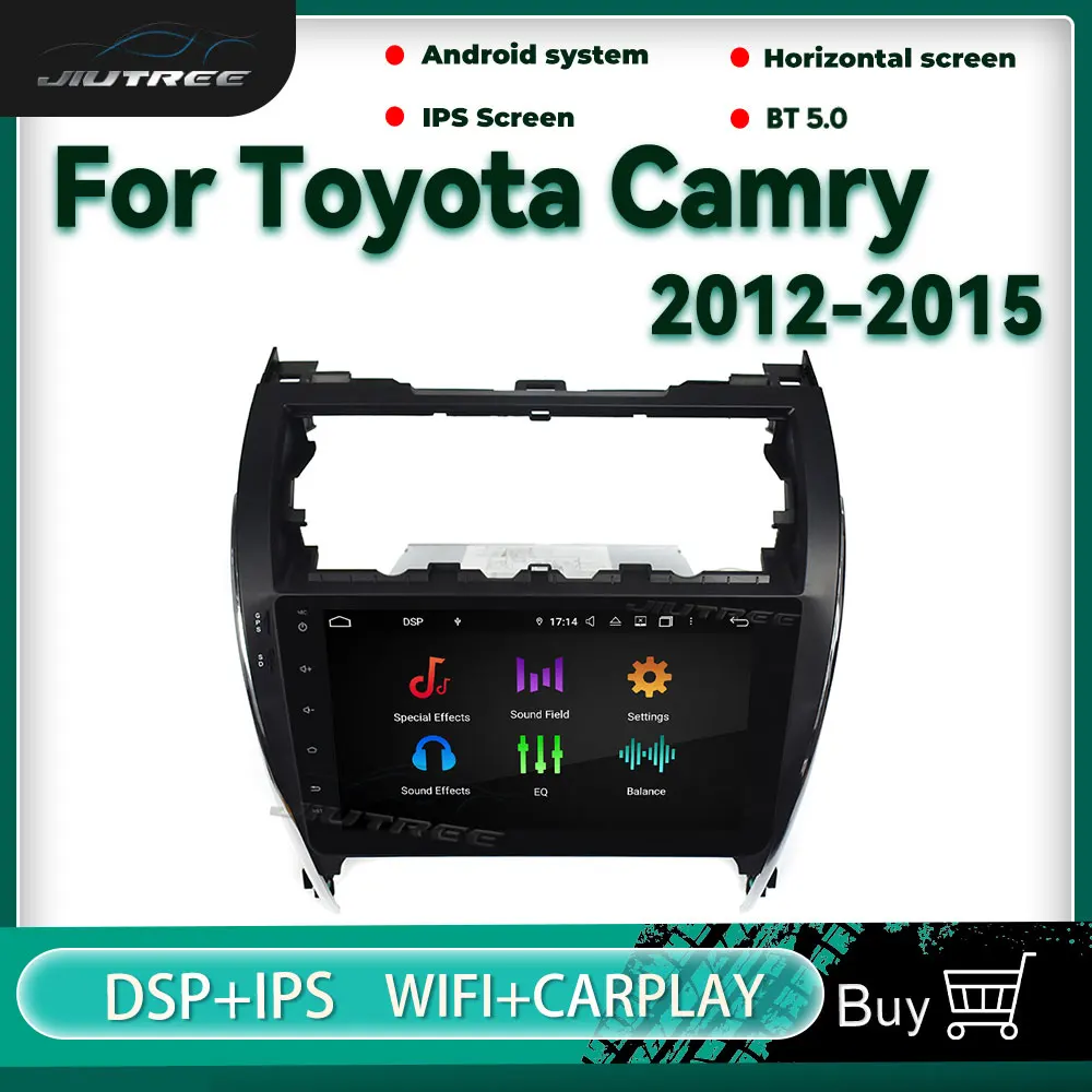 

Автомагнитола 2Din на Android для Toyota Camry 2012-2015, мультимедийный DVD-плеер с GPS-навигацией, головное устройство, радио, магнитофон, автостерео