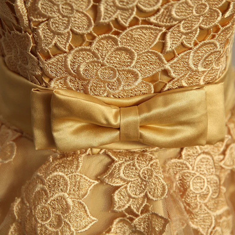 Женское короткое коктейльное платье JaneVini элегантное из тюля с высоким воротом и