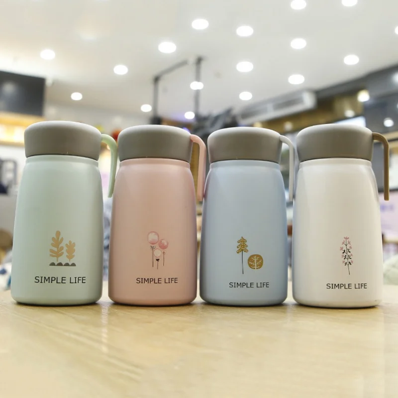 350 мл портативная из нержавеющей стали практичная Двойная Стенка термосы мини