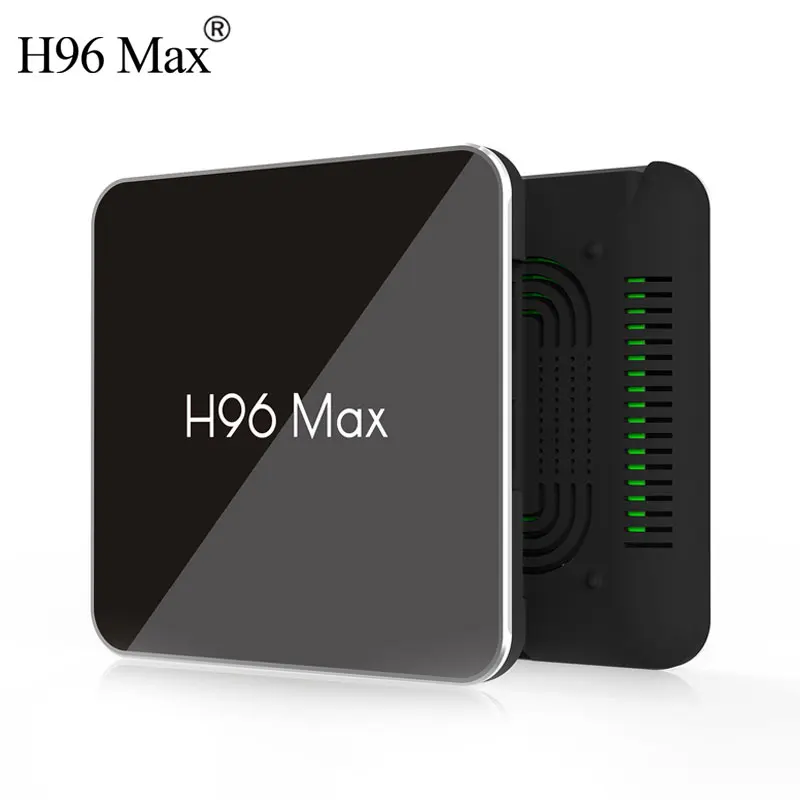 ТВ-приставка H96 Max X2 Android 9 0 Amlogic S905X2 LPDDR4 4 Гб 32 ГБ четырехъядерный процессор 2 4g/5 ГГц