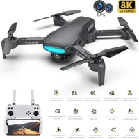 lu3 rc mini drone 8k dual camera hd wide angle camera 6k wifi fpv aerial photography helicopter foldable quadcopter dron toys