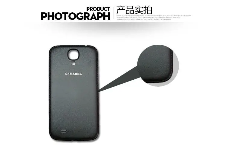 Оригинальная задняя крышка батарейного отсека Samsung Galaxy S4 i9500 Mini i9190 со стеклянным