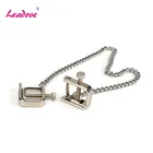 Зажимы для сосков, из нержавеющей стали, секс-игрушки, стимулятор сосков, эротические игрушки, металлическая цепочка, игры для взрослых для пар SP0027