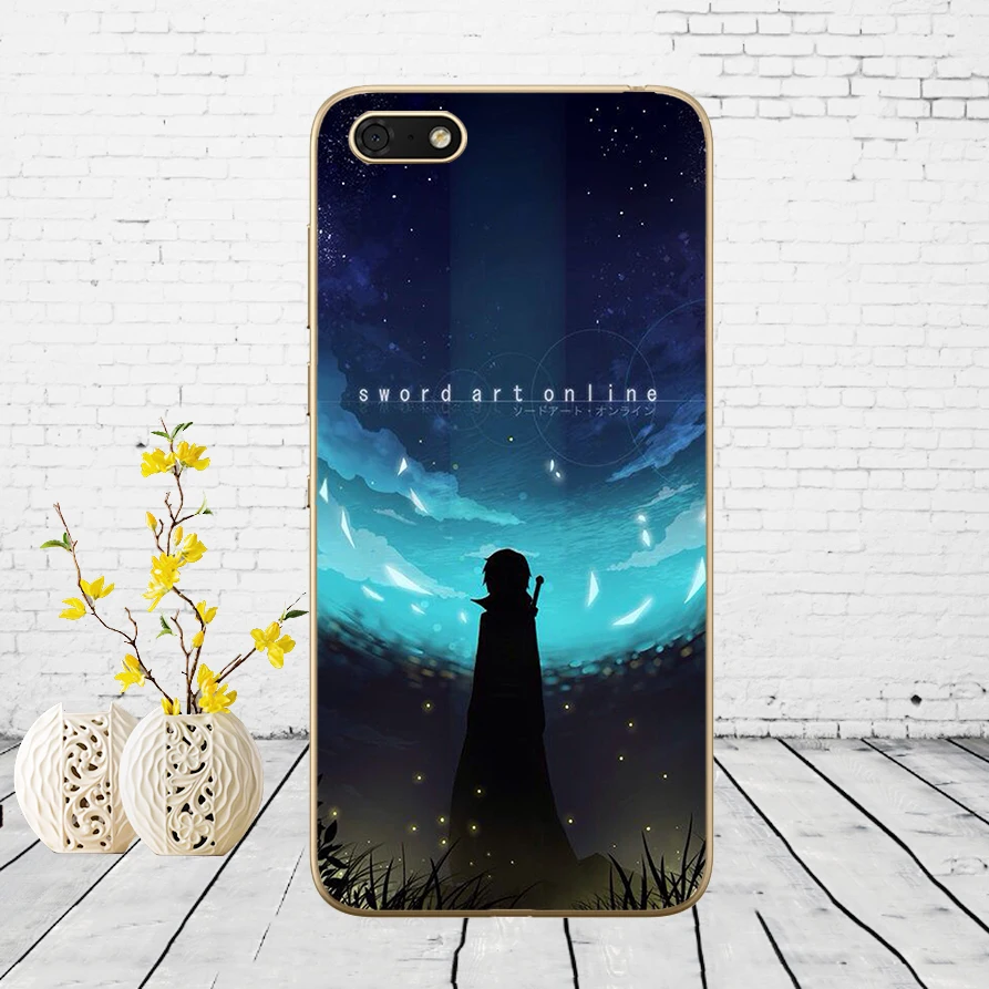 Мягкий силиконовый чехол 239DD Sword Art Online SAO Аниме Манга для huawei honor 9 10 Lite 7A 5,45 7a pro 7c 5,7 дюймов 7x 8x чехол