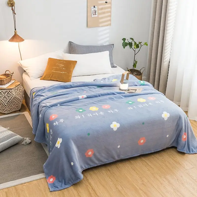 Покрывало в виде лепестков 200x230 см очень мягкое фланелевое одеяло высокой