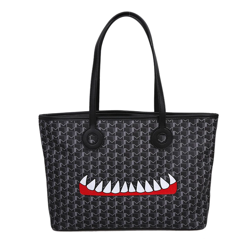 Вместительная кожаная сумка тоут через плечо для женщин роскошные дизайнерские