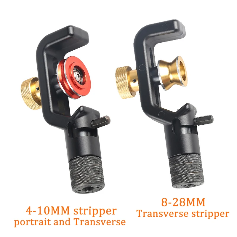 

ACS-2 Fiber Optic Cable Stripper Longitudina&Transverse Armoured Wire Stripper Sheath Stripper 4-10mm&8-28mm Cable Slitter Tools