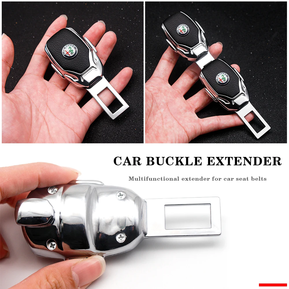 1/2 шт. удлинитель ремня безопасности автомобиля вставка зажима для Alfa Romeo Spider Giulia